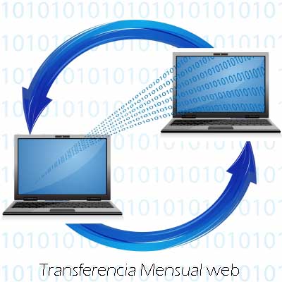 transferencia mensual web hosting