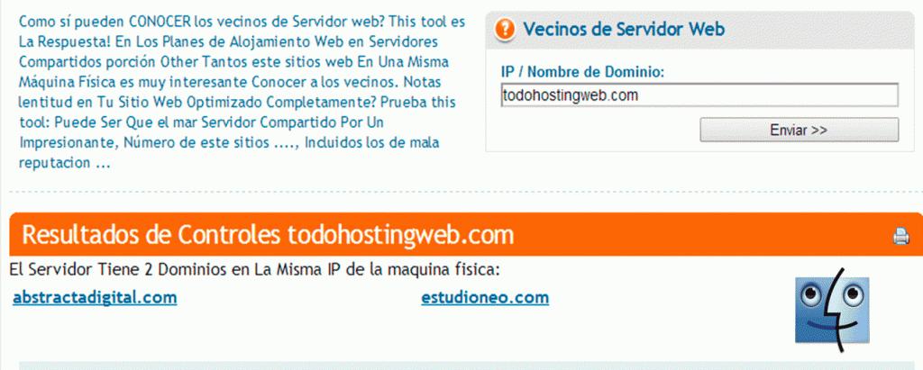 vecinos de Todo Hosting Web